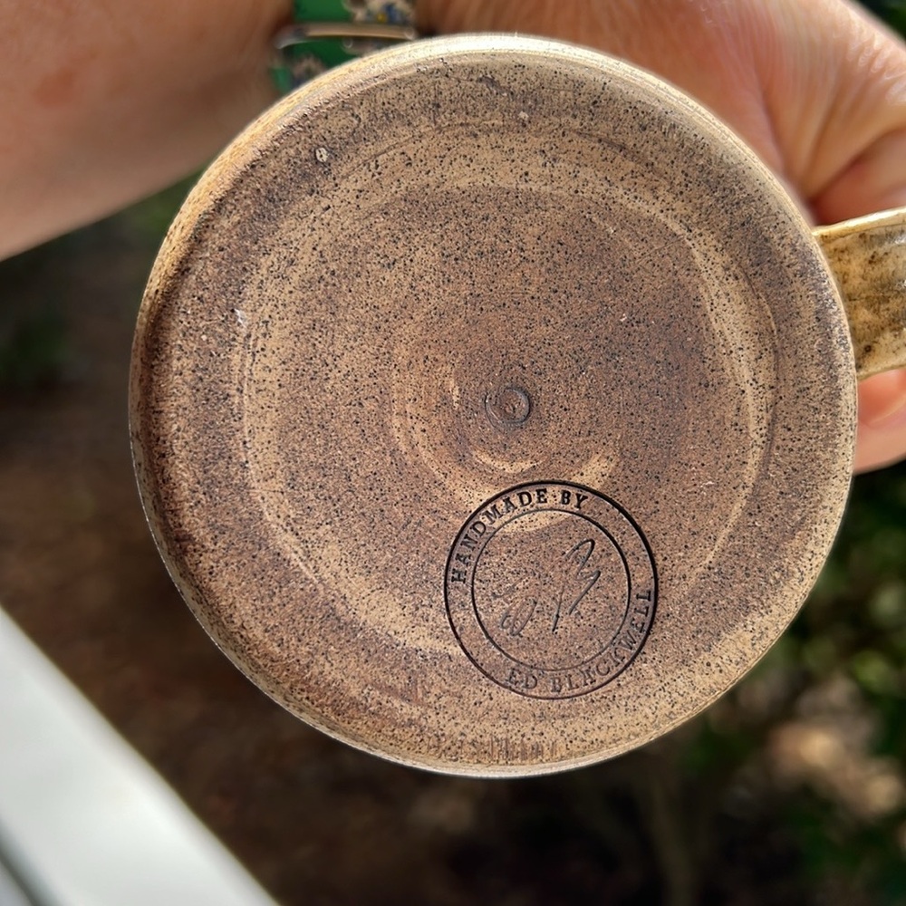 NWOT Studio Art Pottery Stoneware Mug - Picture 6 of 7